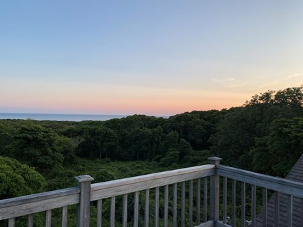 Aquinnah Martha's Vineyard vacation rental - Evening view from Crows Nest