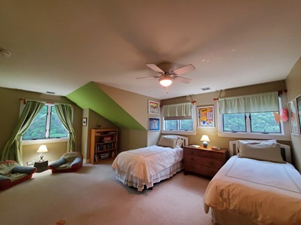 West Tisbury Martha's Vineyard vacation rental - Bedroom 2 with two twin beds.