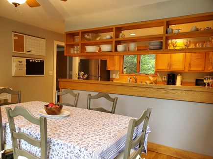 West Tisbury Martha's Vineyard vacation rental - Dining area with seating for six.
