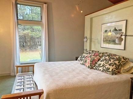 West Tisbury Martha's Vineyard vacation rental - King MBR, access to 2-sink/commode or shower from both bedsides