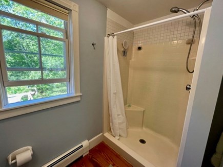 Chilmark Martha's Vineyard vacation rental - Main bedroom ensuite with shower