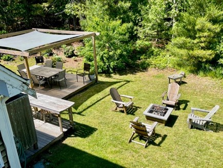 Chilmark Martha's Vineyard vacation rental - Fun and festive outdoor dining and gathering areas