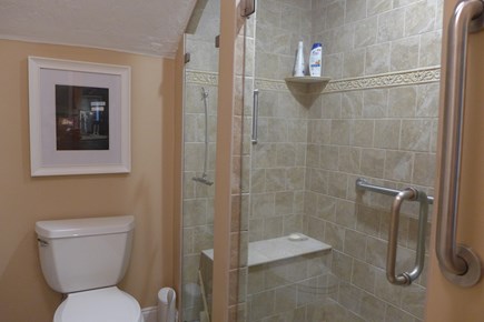 Vineyard Haven Martha's Vineyard vacation rental - 2nd photo of the remodel bath with a lovely tiled walk-in shower