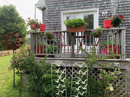 Oak Bluffs Martha's Vineyard vacation rental - Large deck off of the larger of the two 1st floor bedrooms