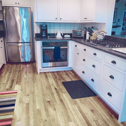 Vineyard Haven, Lake Tashmoo Martha's Vineyard vacation rental - New kitchen cabinets, countertops and flooring.