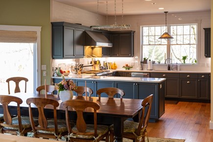 West Tisbury Martha's Vineyard vacation rental - The well-appointed chef's kitchen was renovated in 2019.
