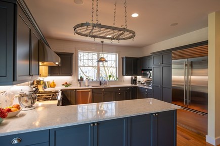 West Tisbury Martha's Vineyard vacation rental - The well-appointed chef's kitchen was renovated in 2019.