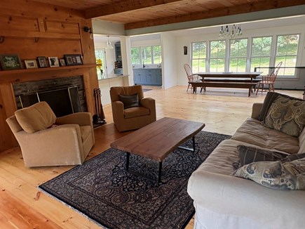 Chilmark Martha's Vineyard vacation rental - Living room