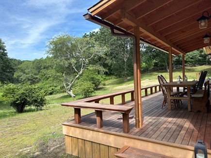 Chilmark Martha's Vineyard vacation rental - Enjoy the Spacious Deck