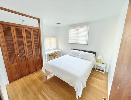 Oak Bluffs Martha's Vineyard vacation rental - Guest room with queen bed and desk, perfect for remote work.