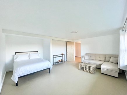 Oak Bluffs Martha's Vineyard vacation rental - Large lower level bedroom has a full/ double bed + sleeper sofa.