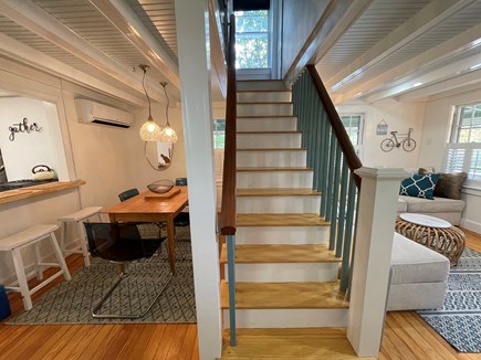 Oak Bluffs Martha's Vineyard vacation rental - View of living dining and second floor access