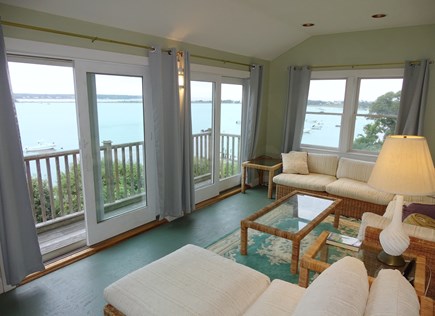 Oak Bluffs, On Lagoon Pond Martha's Vineyard vacation rental - Panoramic water views from upstairs suite