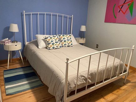 Oak Bluffs Martha's Vineyard vacation rental - First floor bedroom with A/C and access to full bathroom