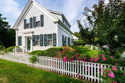 Edgartown Martha's Vineyard vacation rental - View of house from Morse St