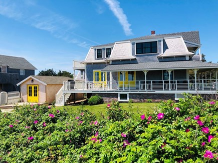 Oak Bluffs Martha's Vineyard vacation rental - Ocean to your back. Main and detached guest/bunkhouse.