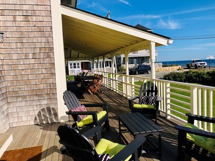 Oak Bluffs Martha's Vineyard vacation rental - 3-sided wraparound deck (endless water views)