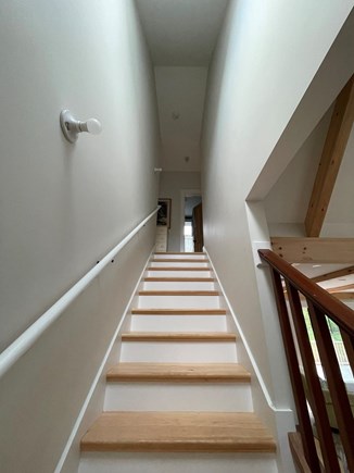 West Tisbury Martha's Vineyard vacation rental - Stairway to 2 upstairs bedrooms and full shared bath