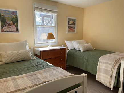 West Tisbury, Mid Island Family Retreat Martha's Vineyard vacation rental - Twin Bedroom
