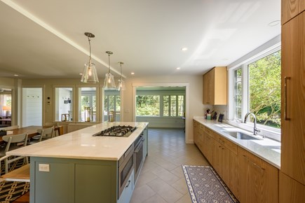 West Tisbury Martha's Vineyard vacation rental - Renovated kitchen