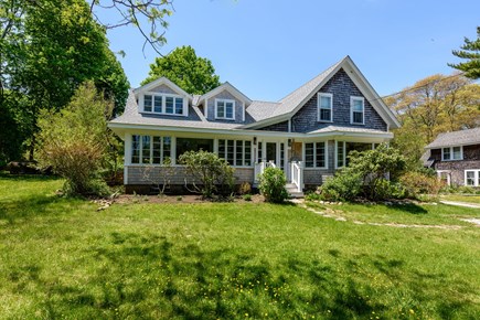 West Tisbury Martha's Vineyard vacation rental - Front view of the house