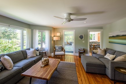 West Tisbury Martha's Vineyard vacation rental - Living room