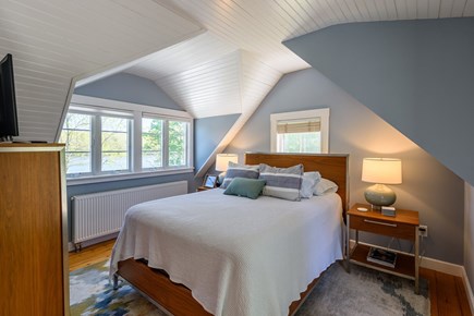 West Tisbury Martha's Vineyard vacation rental - Primary/en suite bedroom with queen bed 2nd floor