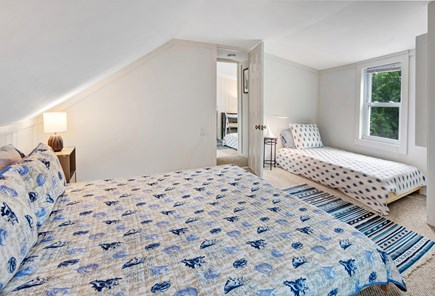 Edgartown Martha's Vineyard vacation rental - Second floor large bedroom, additional twin bed