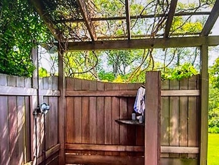 Vineyard Haven Martha's Vineyard vacation rental - Beautiful outdoor shower
