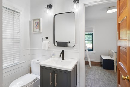 Oak Bluffs, Waterfront Home on Nantucket S Martha's Vineyard vacation rental - Renovated shared bath with shower.