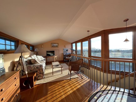 Chilmark, Oceanview Farm Martha's Vineyard vacation rental - Bonus supper level with stunning views and porch