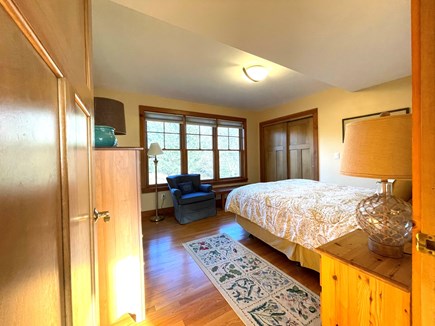 Chilmark, Oceanview Farm Martha's Vineyard vacation rental - First floor Bedroom with en suite bath