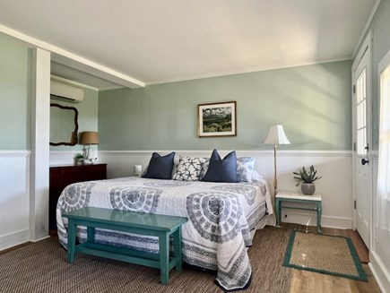 Aquinnah Martha's Vineyard vacation rental - Downstairs bedroom with king bed