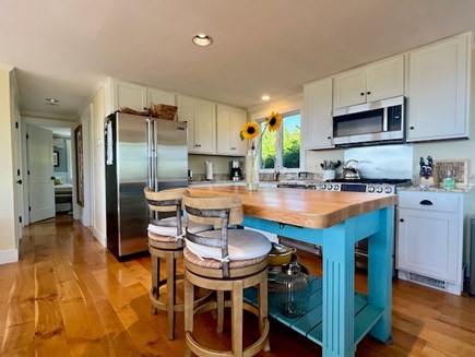 Aquinnah Martha's Vineyard vacation rental - Beautiful kitchen open to living room views, with nice appliances