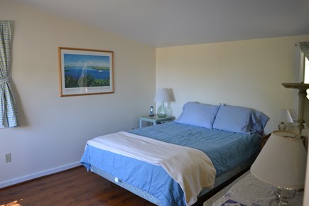 Chilmark Summer Cottage-1 mile Martha's Vineyard vacation rental - Primary bedroom with newly renovated bath.