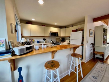 Edgartown Martha's Vineyard vacation rental - Well equipped kitchen with bar stools