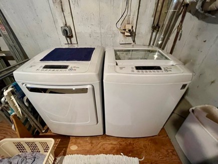 Edgartown Martha's Vineyard vacation rental - Washer and dryer in basement