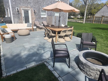 Oak Bluffs, Lagoon Heights Martha's Vineyard vacation rental - Large patio for outdoor entertaining!