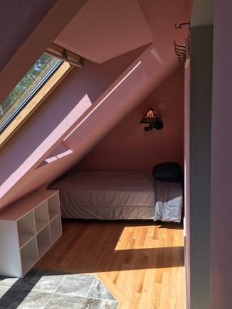 Oak Bluffs Martha's Vineyard vacation rental - Cozy Pink BR, Skylights- with two Twin Beds #4 & #5