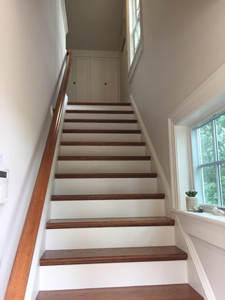 Edgartown Martha's Vineyard vacation rental - W/D at top of stairs. One flight up & you can exhale, vacation!