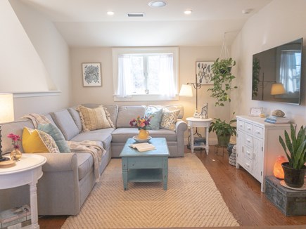 Edgartown Martha's Vineyard vacation rental - Unwind on the cozy couch while streaming your favorite shows.