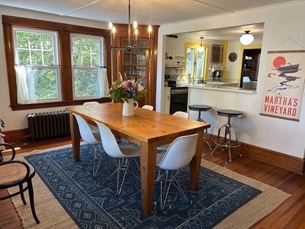 Vineyard Haven Martha's Vineyard vacation rental - Dining space for 8 plus two at the peninsula