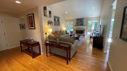 Edgartown Martha's Vineyard vacation rental - Living room wide