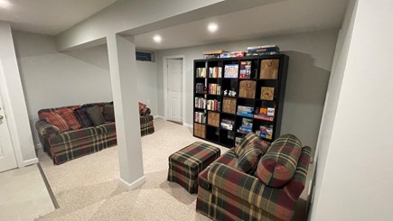 Edgartown Martha's Vineyard vacation rental - Basement play area and relaxing