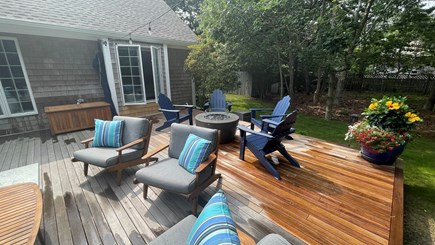 Edgartown Martha's Vineyard vacation rental - Enjoying the firepit in the evenings