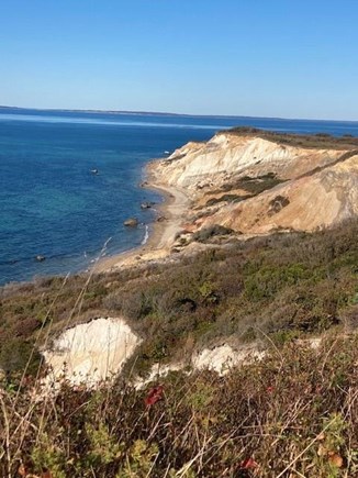 Aquinnah Martha's Vineyard vacation rental - Clay cliffs with land bank beach