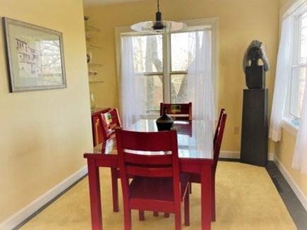 Aquinnah Martha's Vineyard vacation rental - Colorful separate dining room