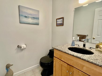Edgartown Martha's Vineyard vacation rental - First floor 1/2 bath w/ granite countertops and designer toilet.