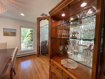 Edgartown Martha's Vineyard vacation rental - Wine and martini glasses.
