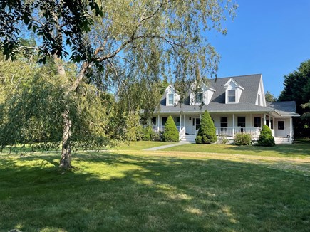 Edgartown Martha's Vineyard vacation rental - House with expansive front lawn and ample parking.